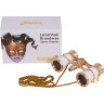 Бинокль LEVENHUK BROADWAY 325F с подсветкой и цепочкой, белый 28817